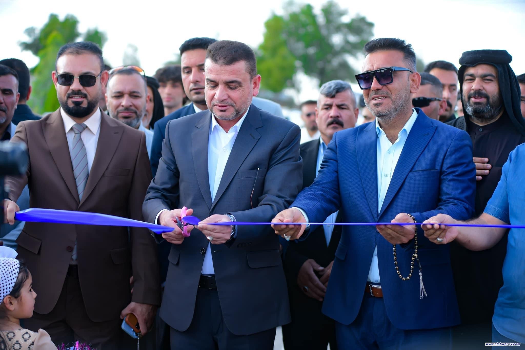 محافظ ذي قار يفتتح جسر الجعفري الثابت في قضاء الإصلاح ويعلن قرب افتتاح مشاريع خدمية اخرى