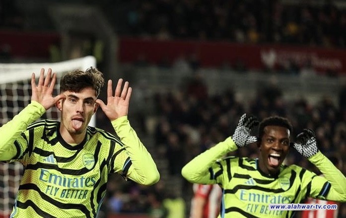 هافيرتز يهدي آرسنال صدارة البريميرليج