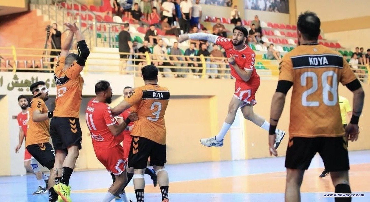 اليوم .. السليمانية يستضيف الفتوة والجيش يلتقي نفط ميسان في نخبة اليد