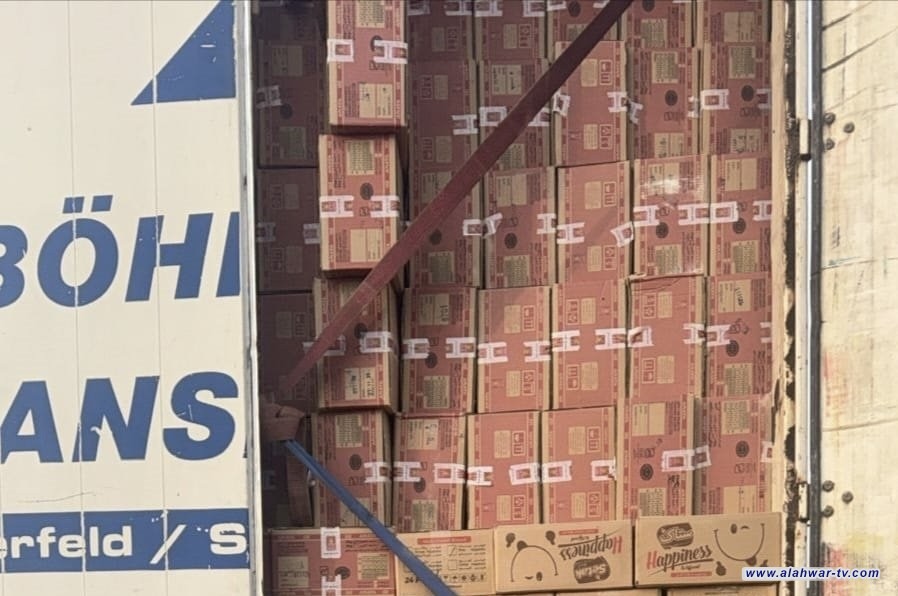 الجمارك: ضبط 54 شاحنة و5 إرساليات مخالفة للشروط والضوابط