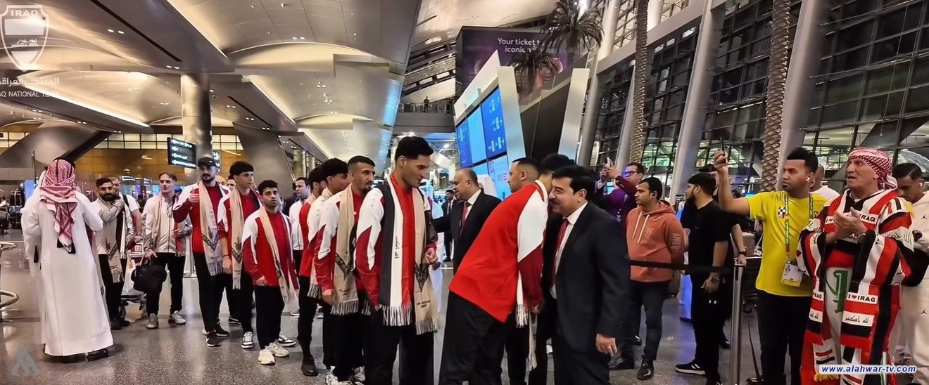 منتخبنا الوطني يصل إلى الدوحة