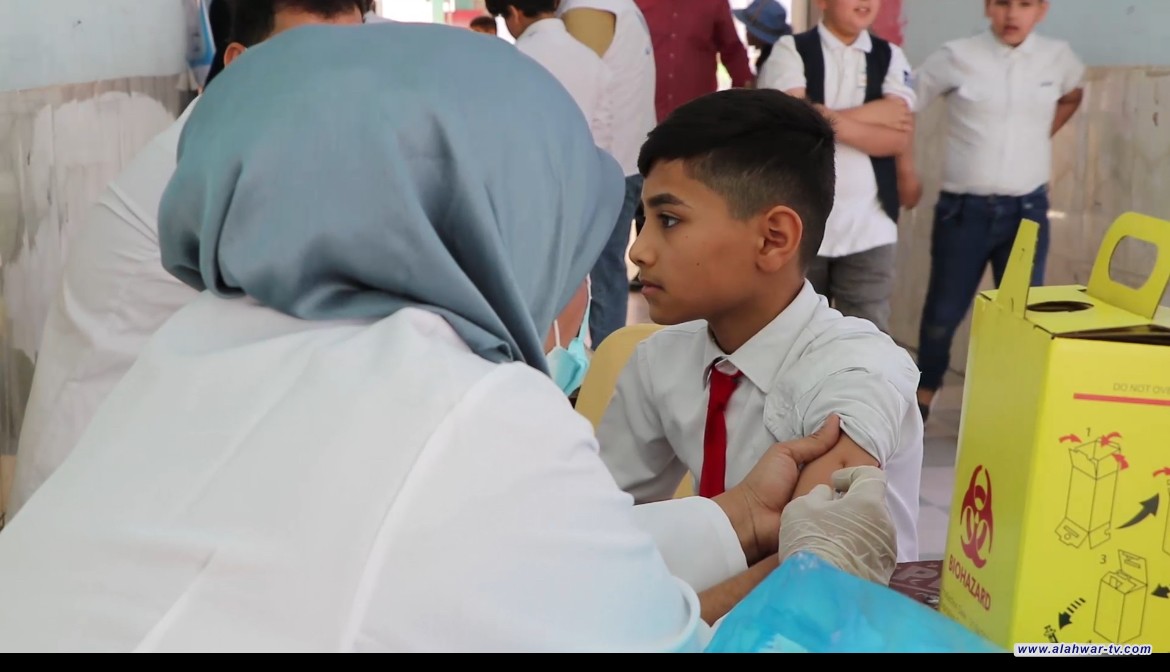 صحة ذي قار: انطلاق حملة تلقيح الحصبة المختلطة في أكثر من 1500 مدرسة