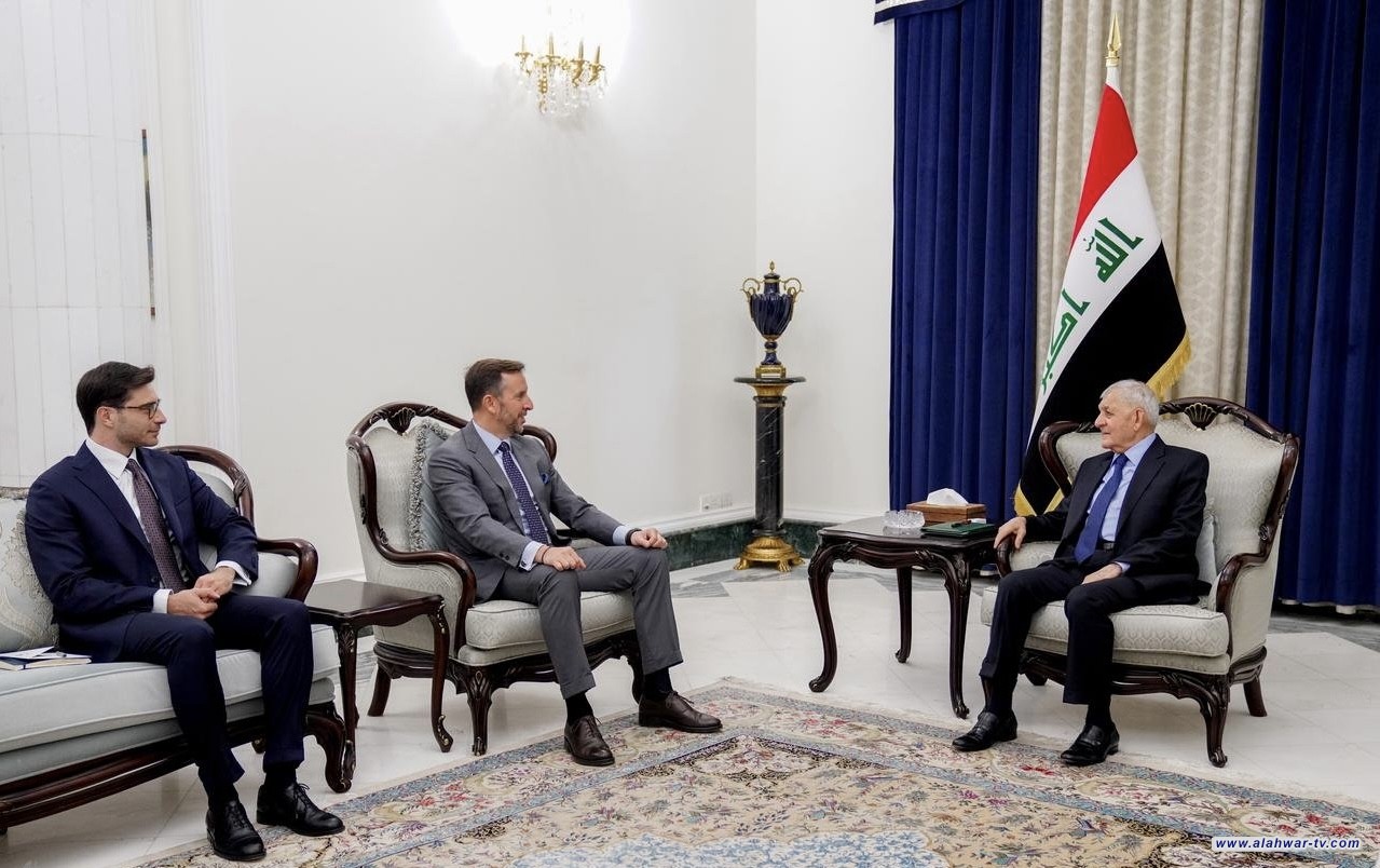 رئيس الجمهورية والسفير الإيطالي يبحثان تعزيز التعاون بين البلدين على مختلف الصعد