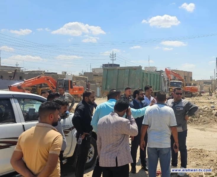 ماء ذي قار: حزمة مشاريع خدمية في سوق الشيوخ