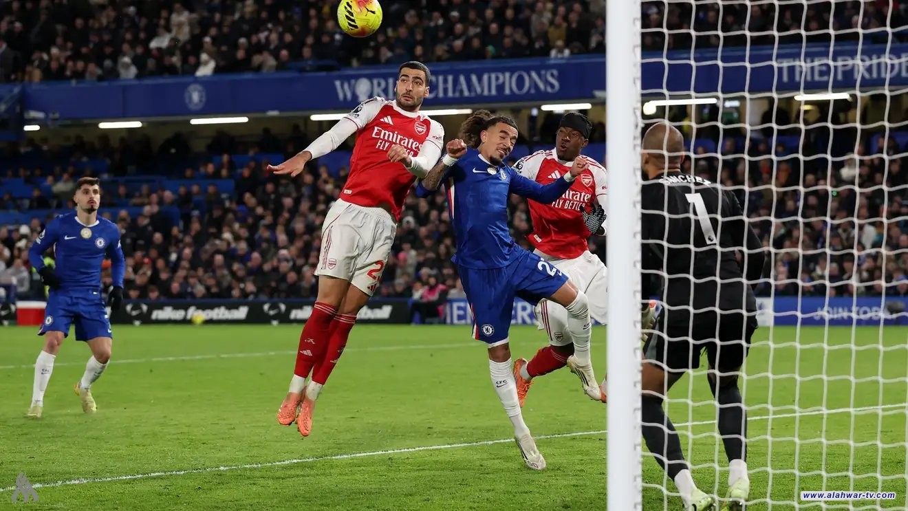 التعادل الإيجابي يحسم مواجهة تشيلسي وآرسنال