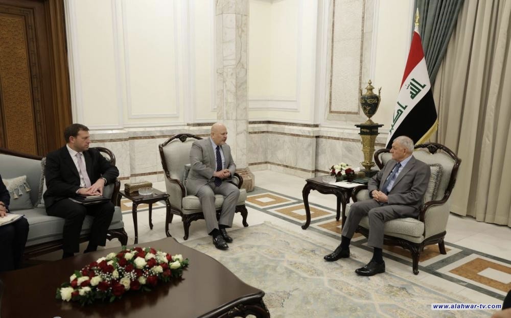 رئيس الجمهورية يشدد على ضرورة محاسبة داعش لمنع تكرار جرائم حلبجة والمقابر الجماعية