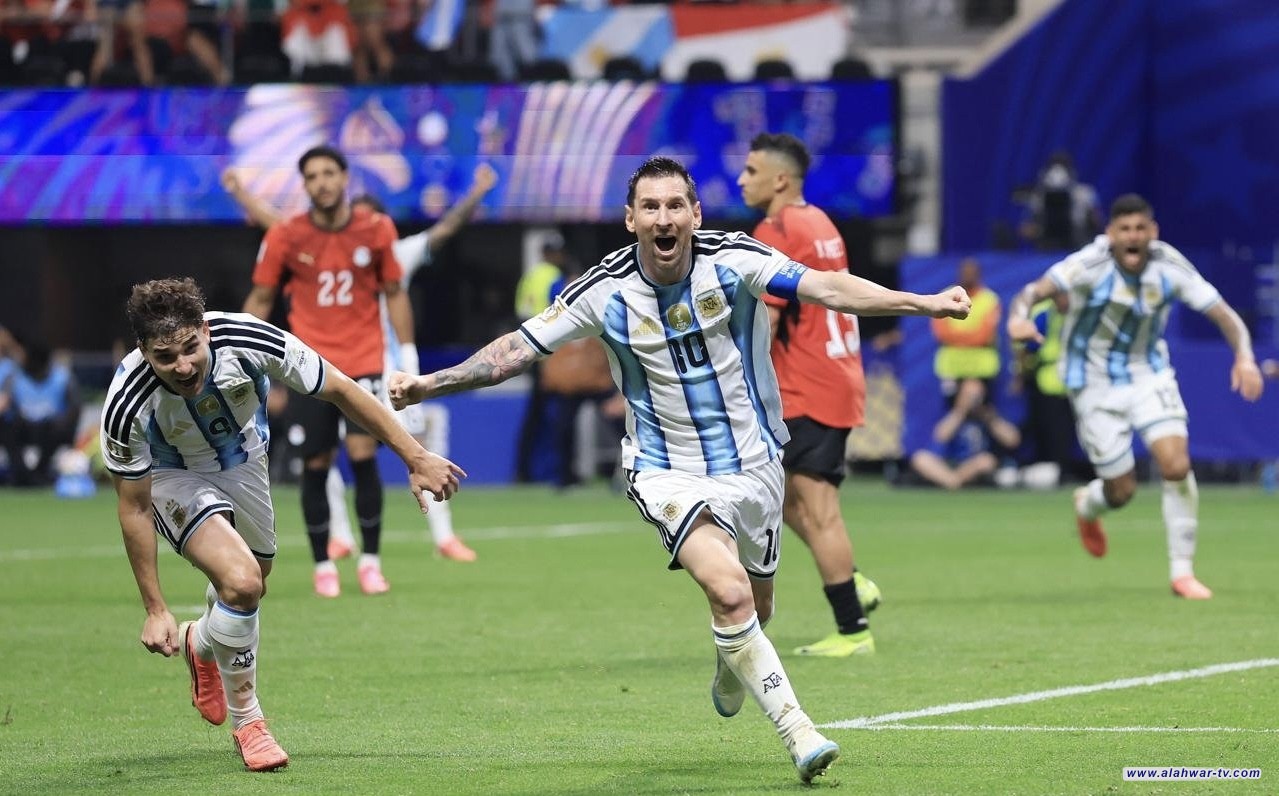 الأرجنتين تتغلب على مصر وتبلغ ربع نهائي المونديال