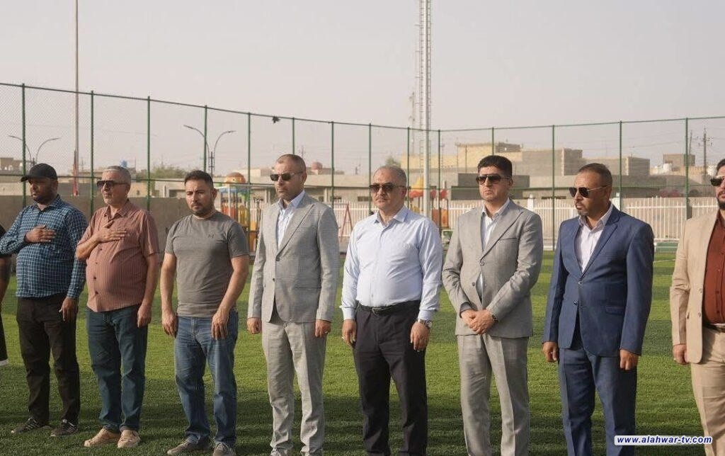 صندوق إعمار ذي قار: افتتاح مشروع ملعب وحديقة متكاملة في قضاء الشطرة