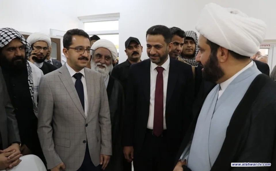 رئيس هيئة الحج والعمرة في العراق يفتتح مركزا صحيا بقضاء الغراف