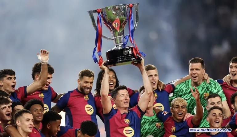 برشلونة مهدد بفقدان لقب الليجا بسبب أوساسونا