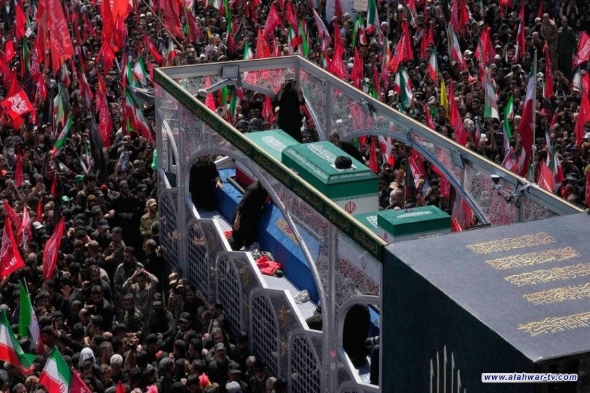 إيران تشكر العراق على حسن الاستضافة ومهابة الوداع في تشييع الخامنئي