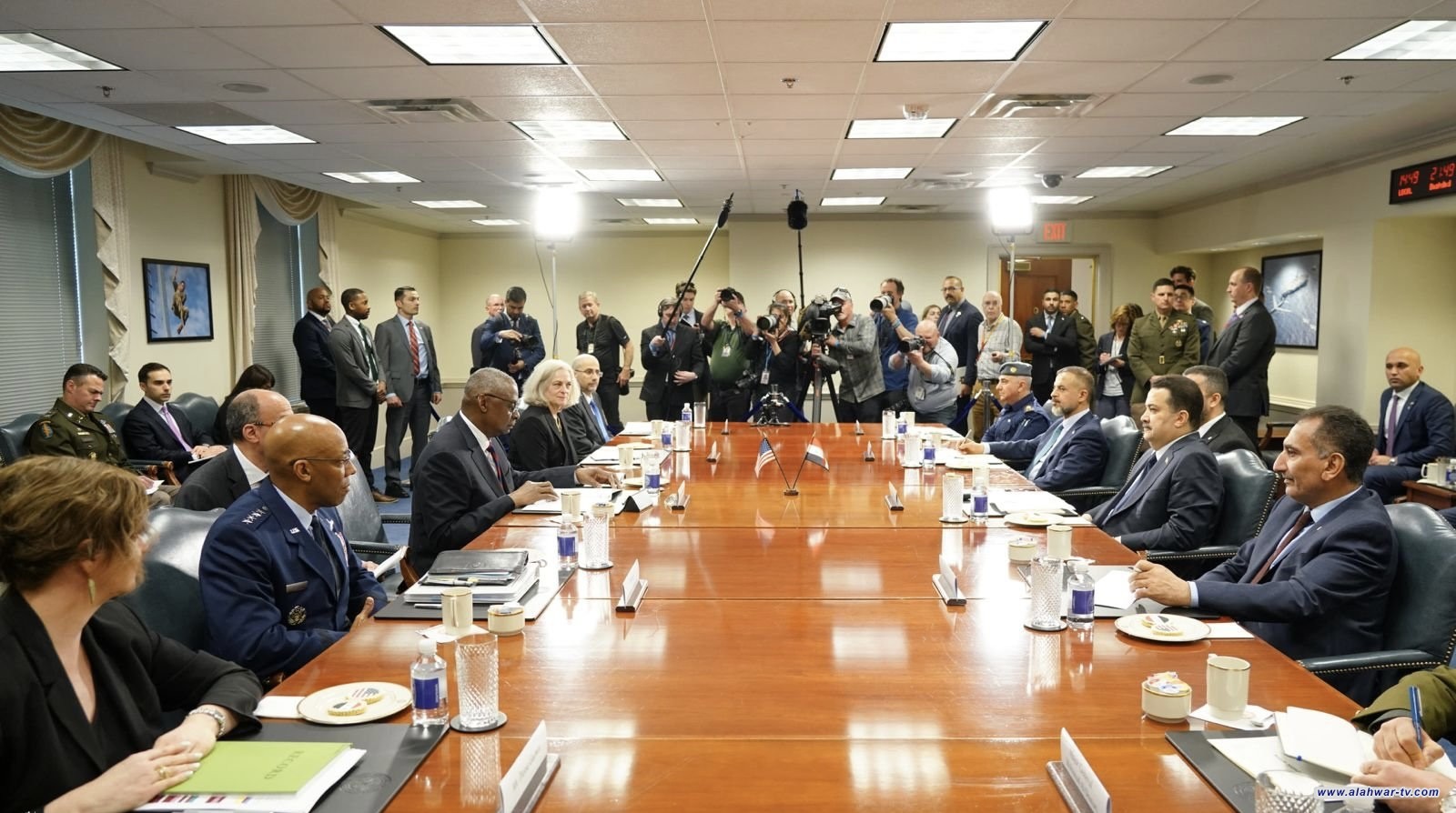 رئيس الوزراء من البنتاغون: اللجنة التنسيقية العليا ستعقد اجتماعها الثاني في تموز المقبل