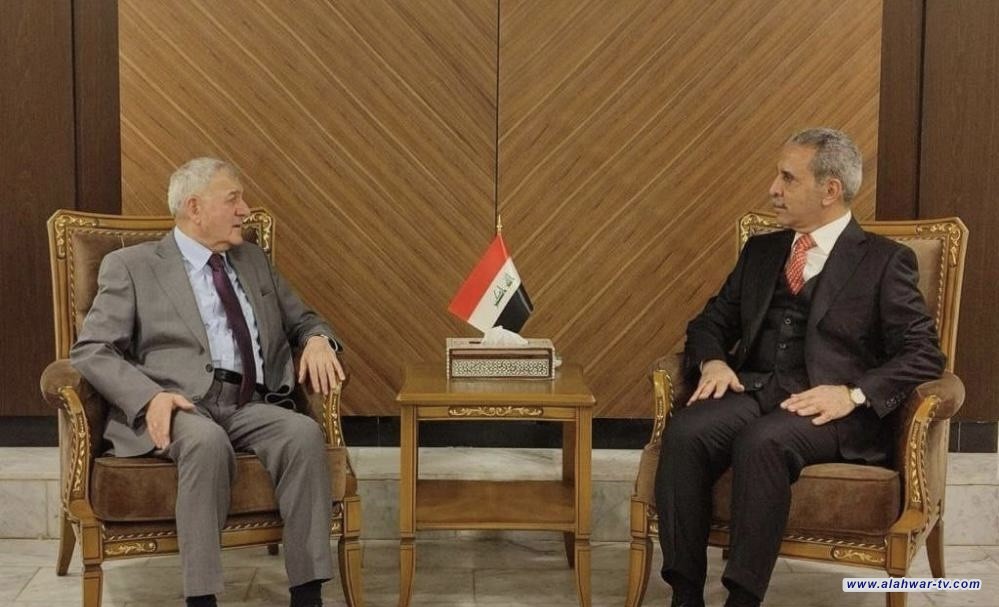 زيدان يستقبل رئيس الجمهورية ويناقشان معالجة المشاكل السياسية وفق الأطر الدستورية