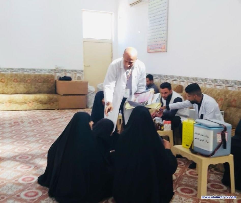 حملة صحية علاجية في منطقة خفاجة في سوق الشيوخ