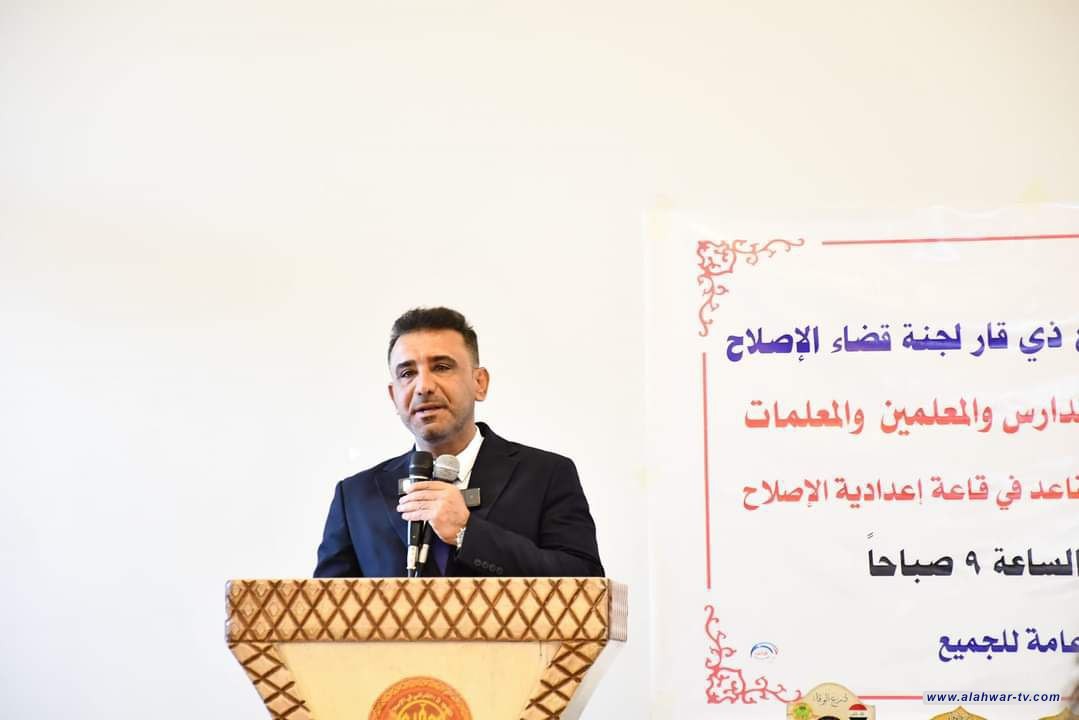 العمري يؤكد على شمول الكوادر التربوية بجميع الامتيازات التي كفلها القانون لهم