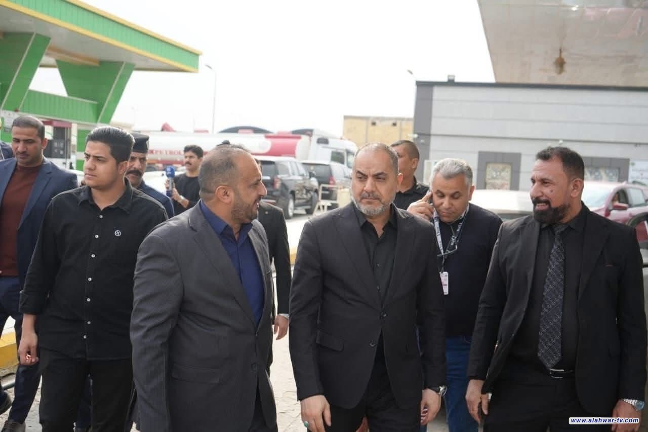 رئيس مجلس ذي قار يعلن انفراج أزمة البنزين خلال زيارة ميدانية للتوزيع ولمحطات الوقود