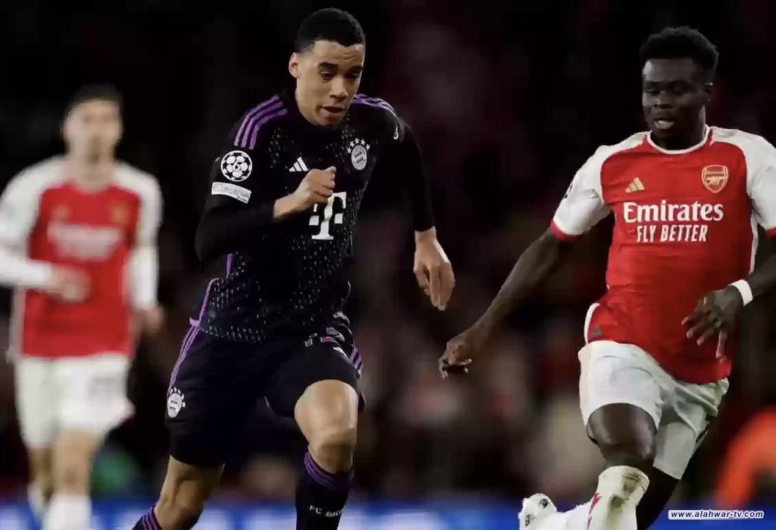 بايرن ميونخ يهزم آرسنال ويبلغ نصف نهائي الأبطال
