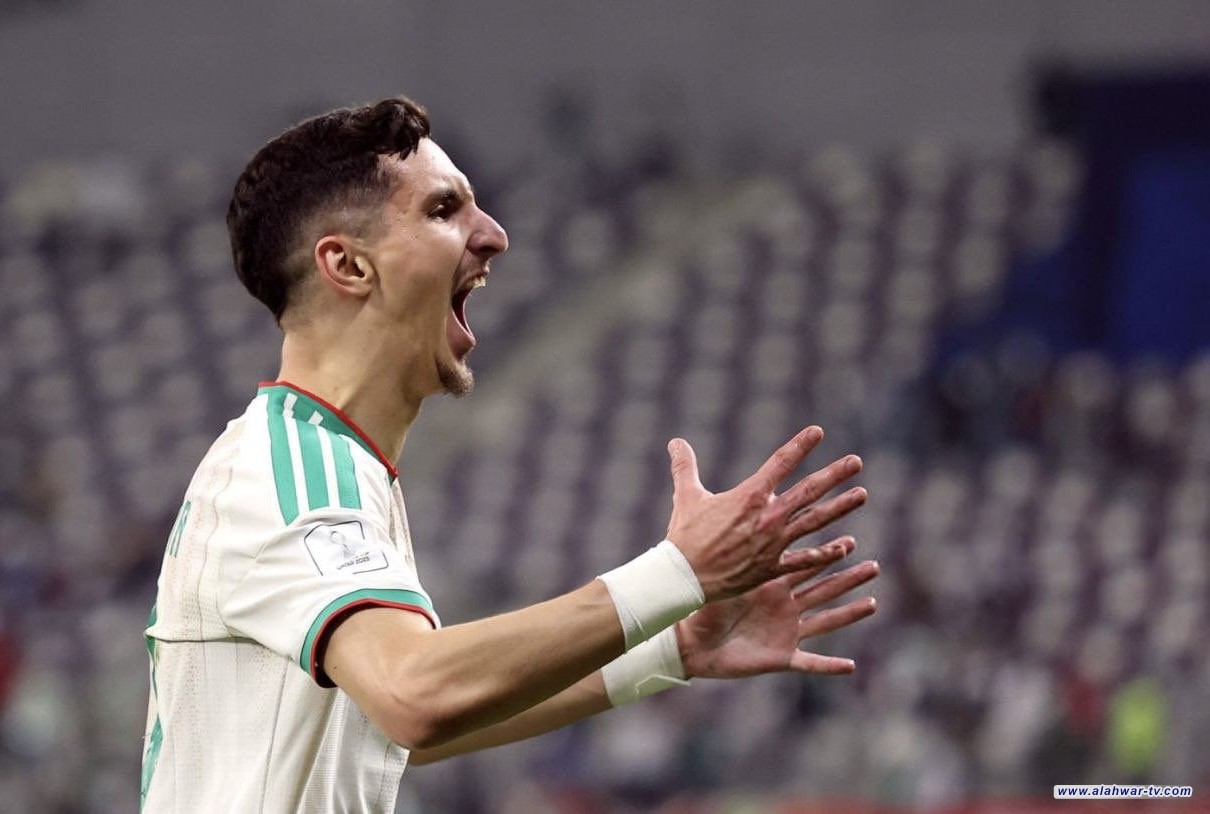 الجزائر تكتسح البحرين بخماسية في كأس العرب