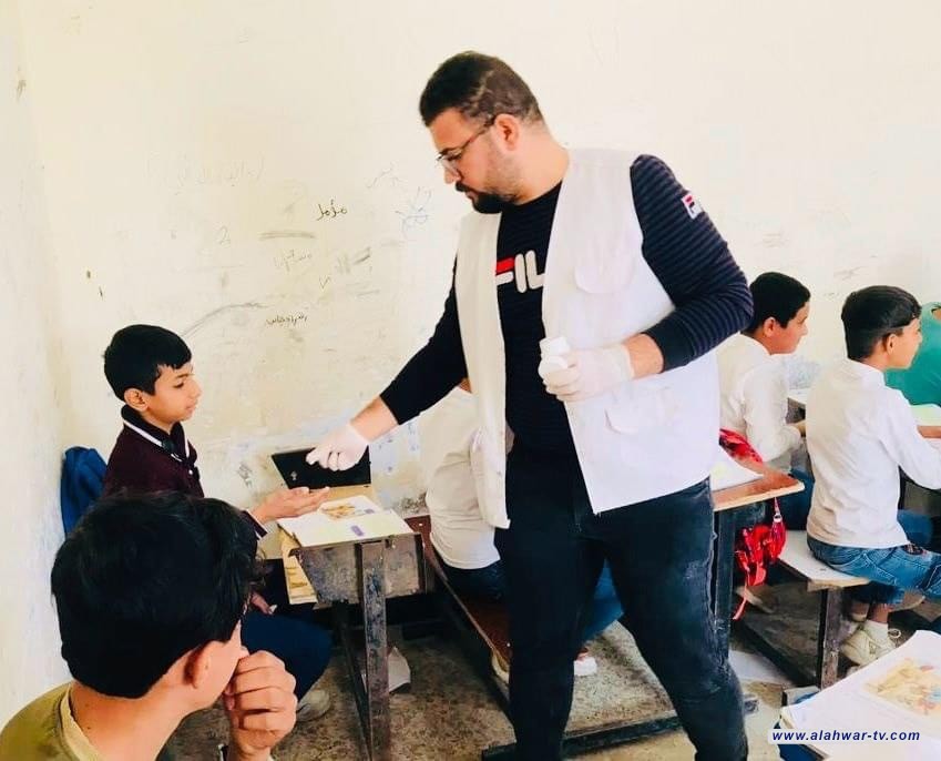 تكثيف حملات توزيع حبوب المبيندازول في مدارس سوق الشيوخ