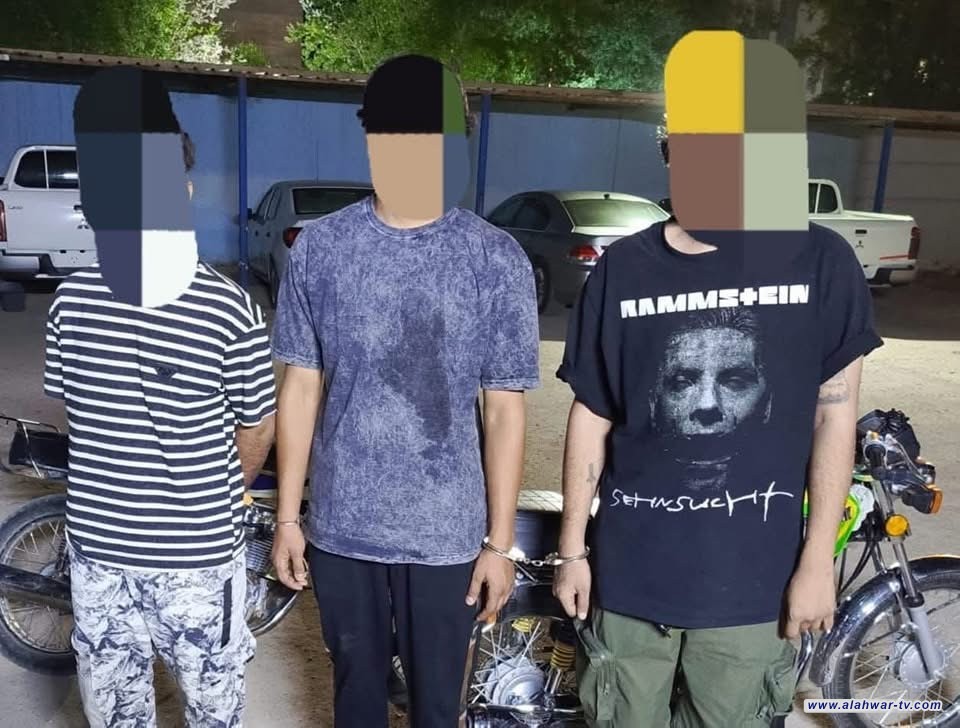 القبض على 3 أشخاص أثناء محاولتهم سرقة دراجة نارية وسط الناصرية