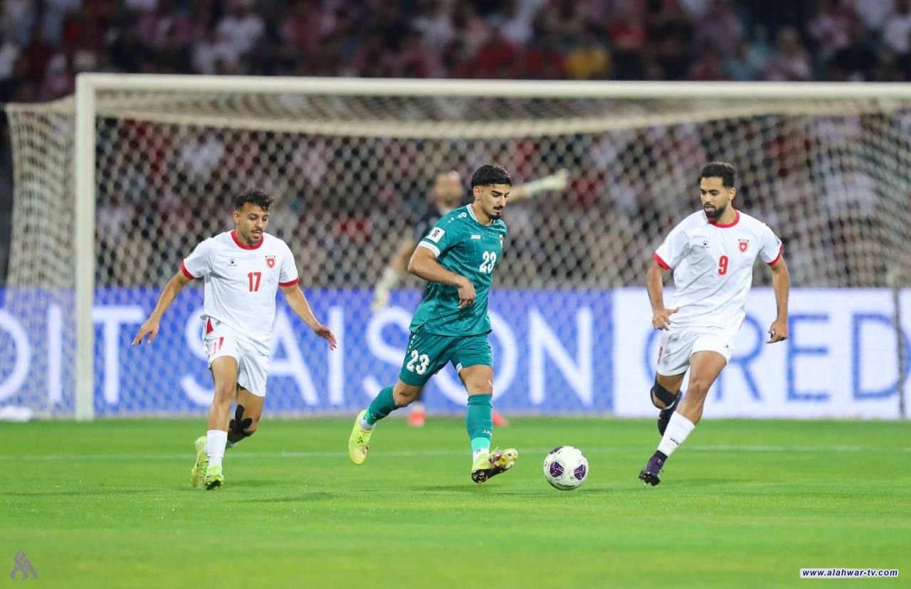 منتخبنا الوطني يتغلب على نظيره الأردني بهدف نظيف ضمن تصفيات المونديال