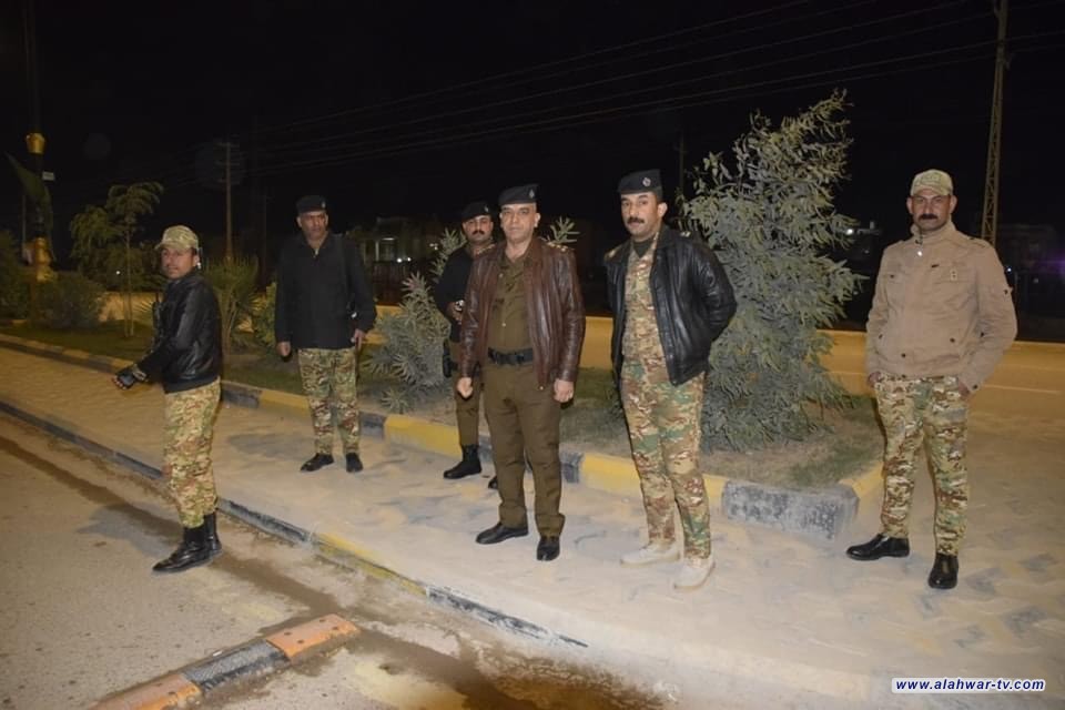 شرطة ذي قار تنفذ ممارسة أمنية في قضاء سوق الشيوخ