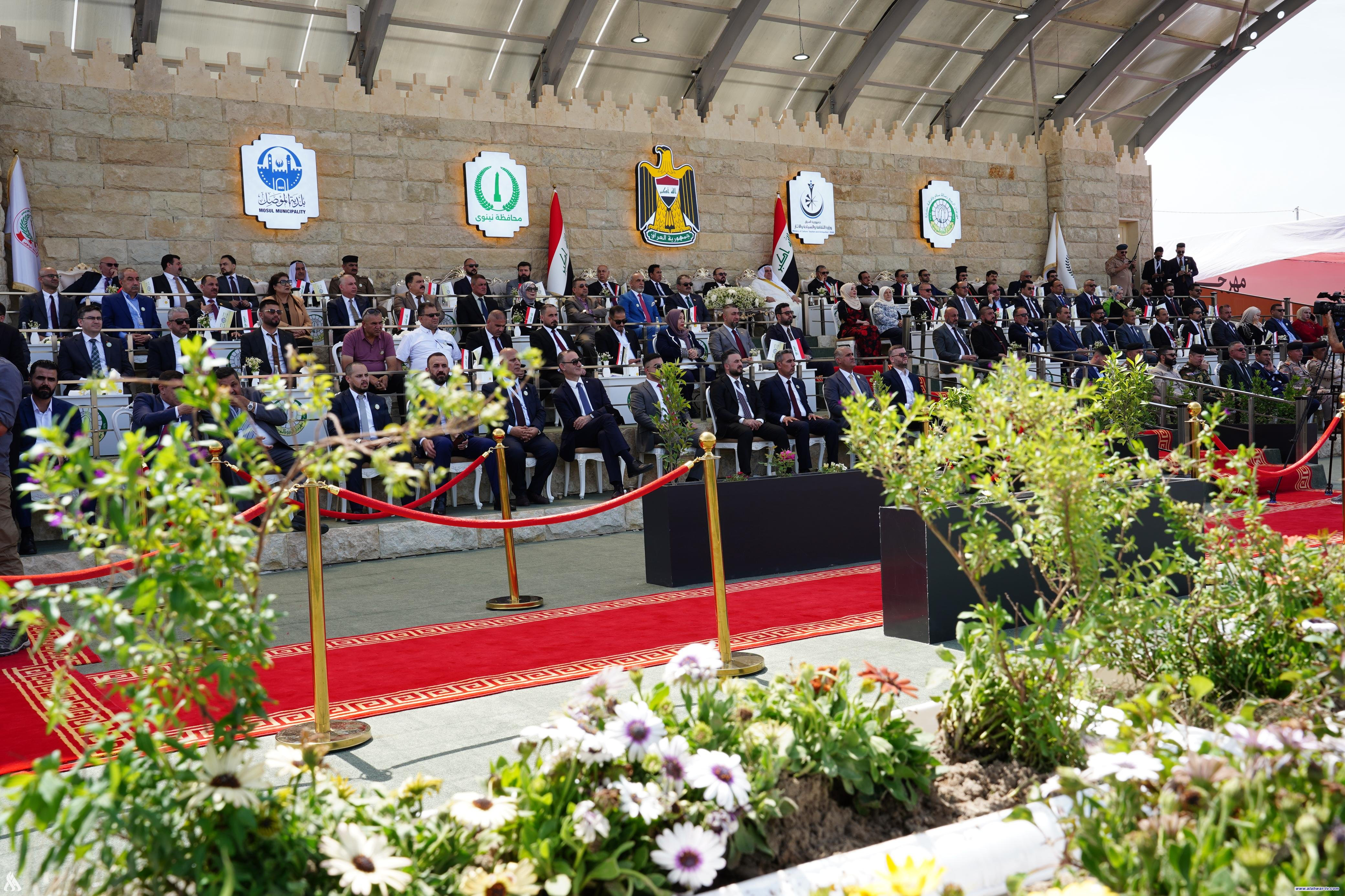 رئيس الجمهورية: نينوى استعادت مجدها وحضارتها وفتحت آفاقاً جديدة من الأمل
