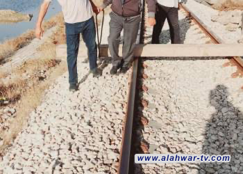 السكك الحديدية تواصل تاهيل الخط الفرعي لسايلو الناصرية لدعم السلة الغذائية