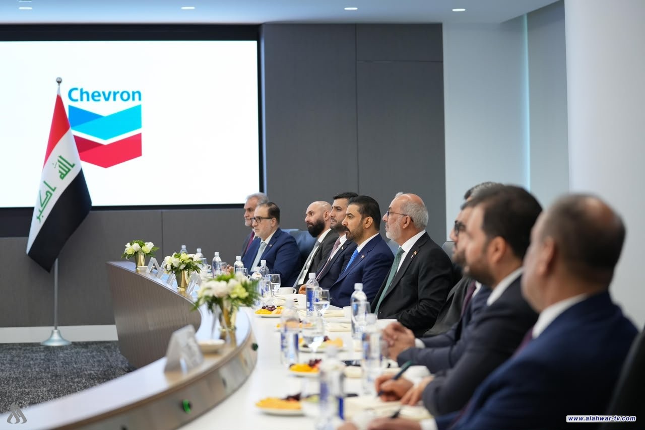 رئيس الوزراء يدعو شركة شيفرون الى توسعة عملها بالعراق لرفع إنتاج النفط وقدرات التصفية والتكرير