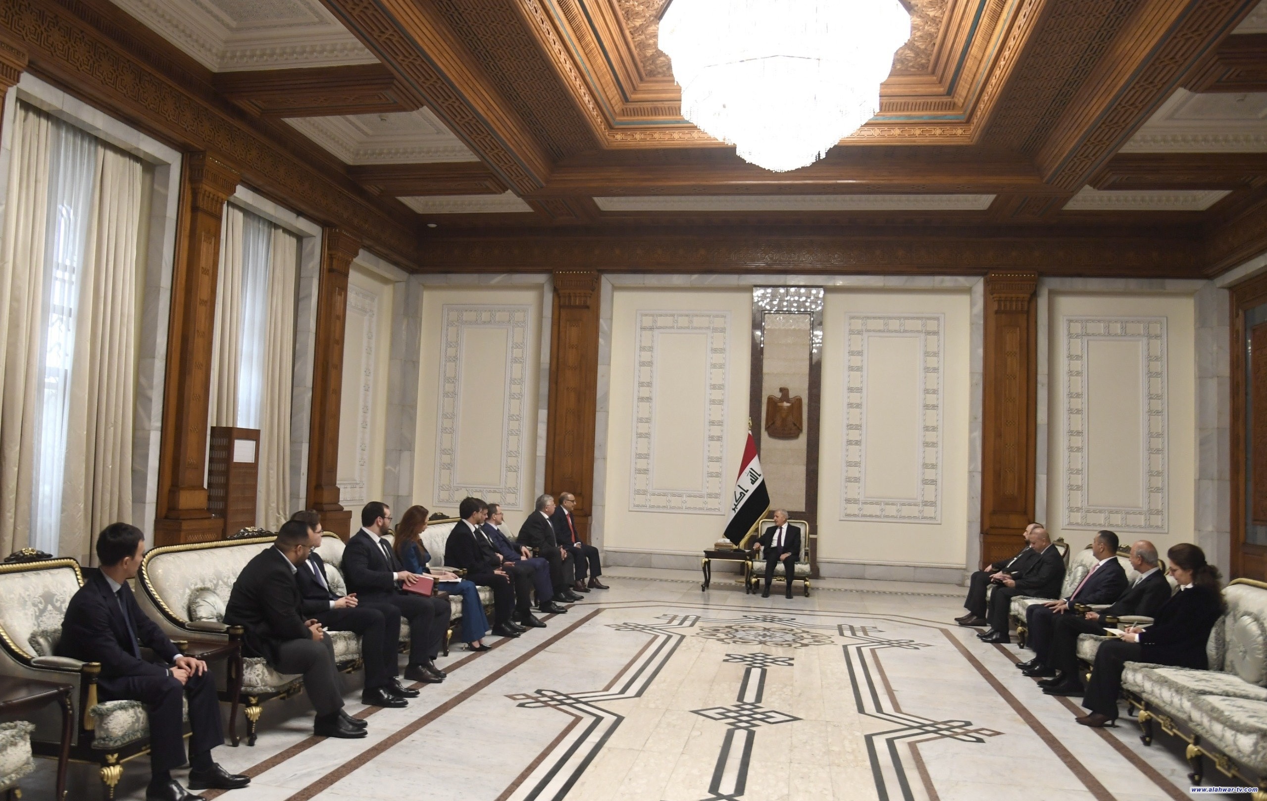 رئيس الجمهورية يؤكد حرص العراق ودوره في تعزيز الاستقرار الإقليمي