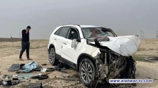 إصابة خمسة منتسبين بحادث تصادم ثلاثي شمال الناصرية