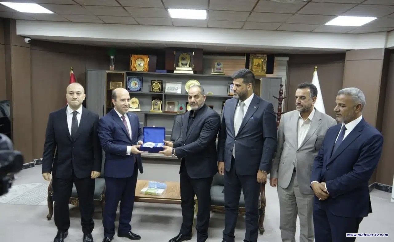 رئيس مجلس ذي قار يناقش مع القنصل التركي أزمة المياه ويبحثان التعاون المشترك