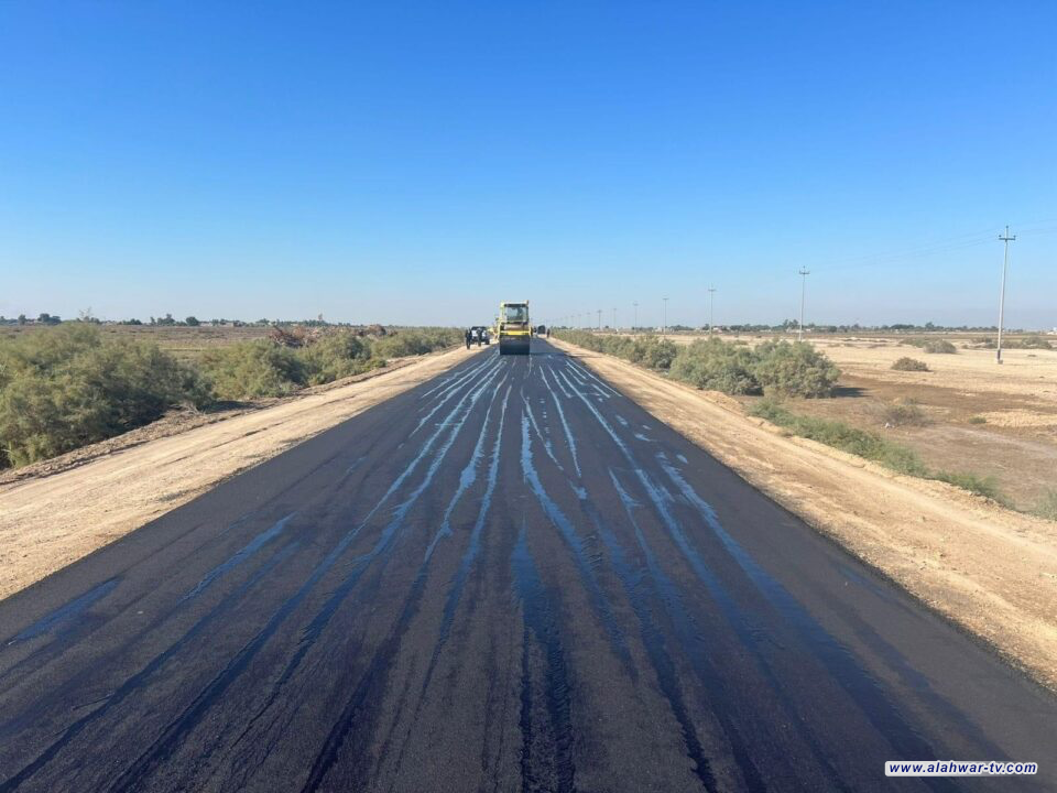 ذي قار تبدأ أعمال صيانة الطرق الخارجية لتحسين السلامة وتقليل الحوادث