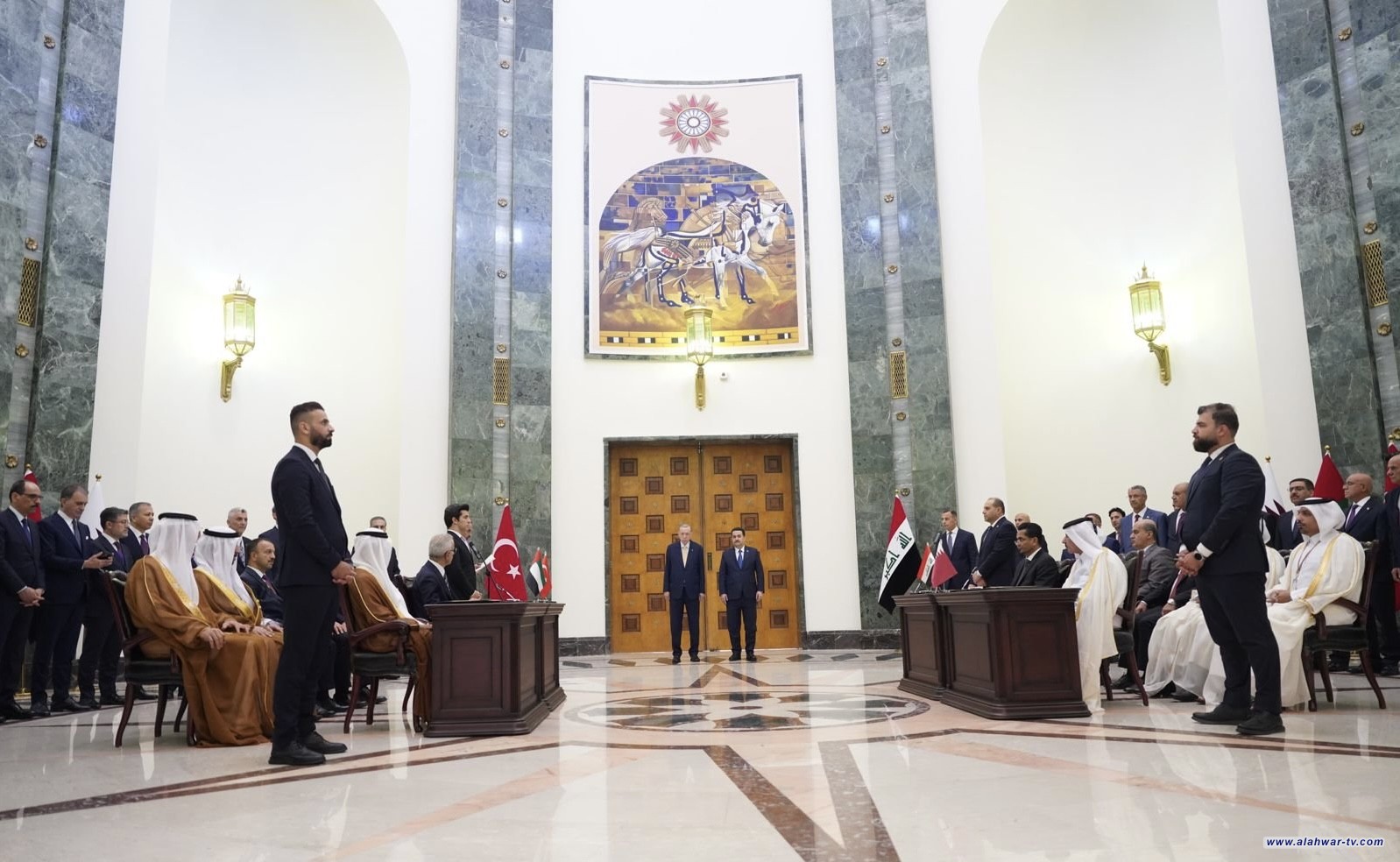 الأهوار  تنشر مذكرات التفاهم التي جرى توقيعها بين العراق وتركيا