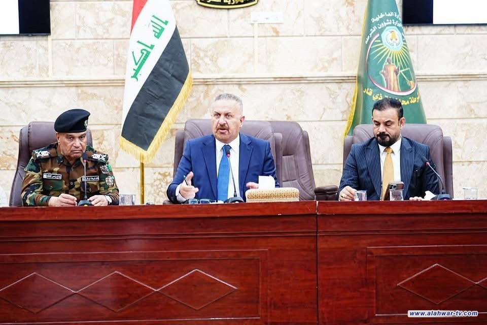 لجنة الشعائر الحسينية في ذي قار تعقد اجتماعاً لمناقشة الخطة الأمنية والخدمية لشهر محرم.