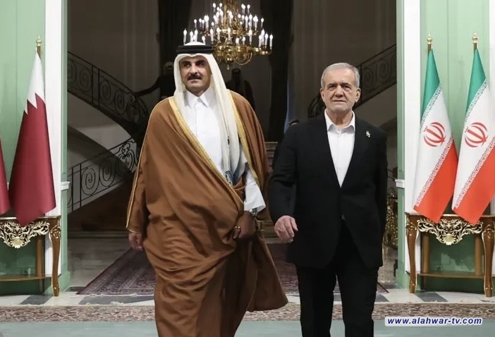 الرئيس الإيراني لأمير قطر: استهداف قاعدة العديد لا يعني المواجهة بين طهران والدوحة