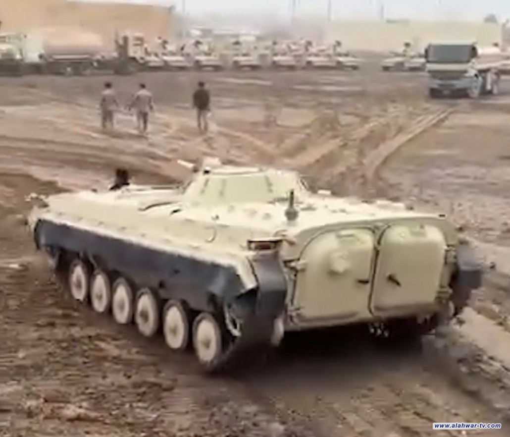 انتشار مدرعات  في قضاء قلعة صالح جنوب ميسان