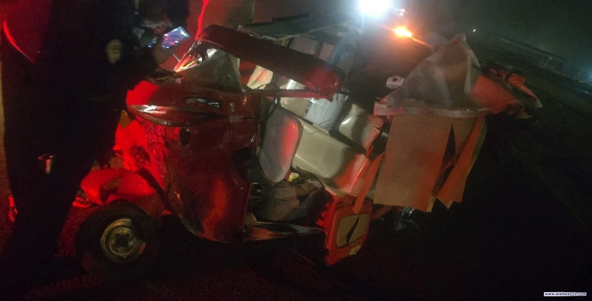 دث سير مروّع ينهي حياة سائق تكتك بين القلعة والرفاعي