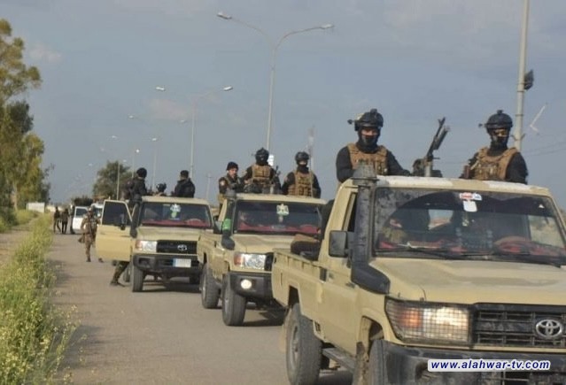 الحشد الشعبي ينفّذ عملية أمنية بحقول عكاز النفطية في الأنبار