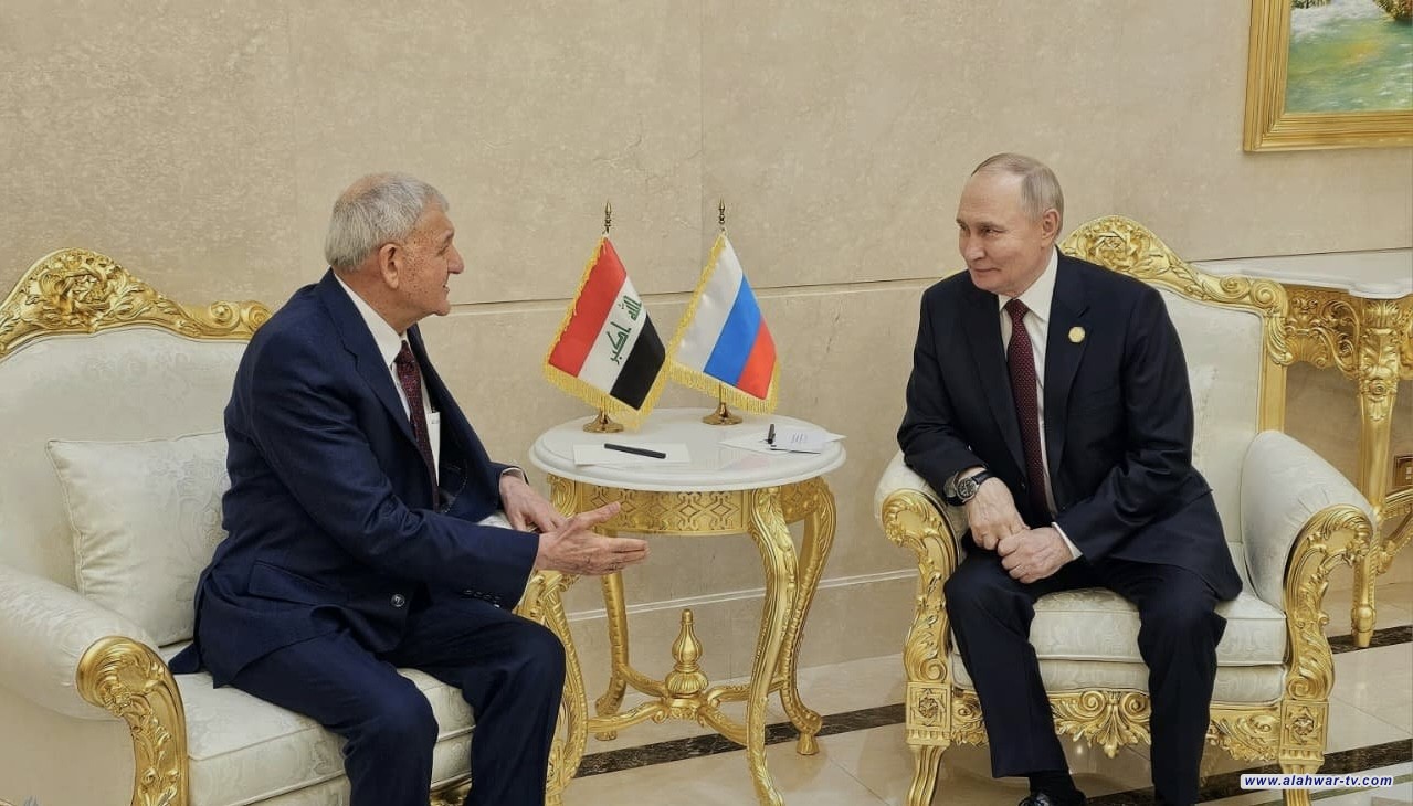 رئيس الجمهورية والرئيس الروسي يبحثان الوضع الإقليمي والدولي