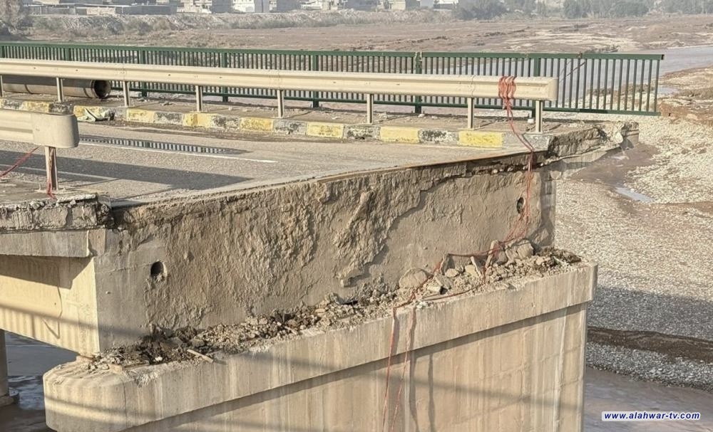 المباشرة بمعاجلة جسر الطوز المنهار بـخيار سريع