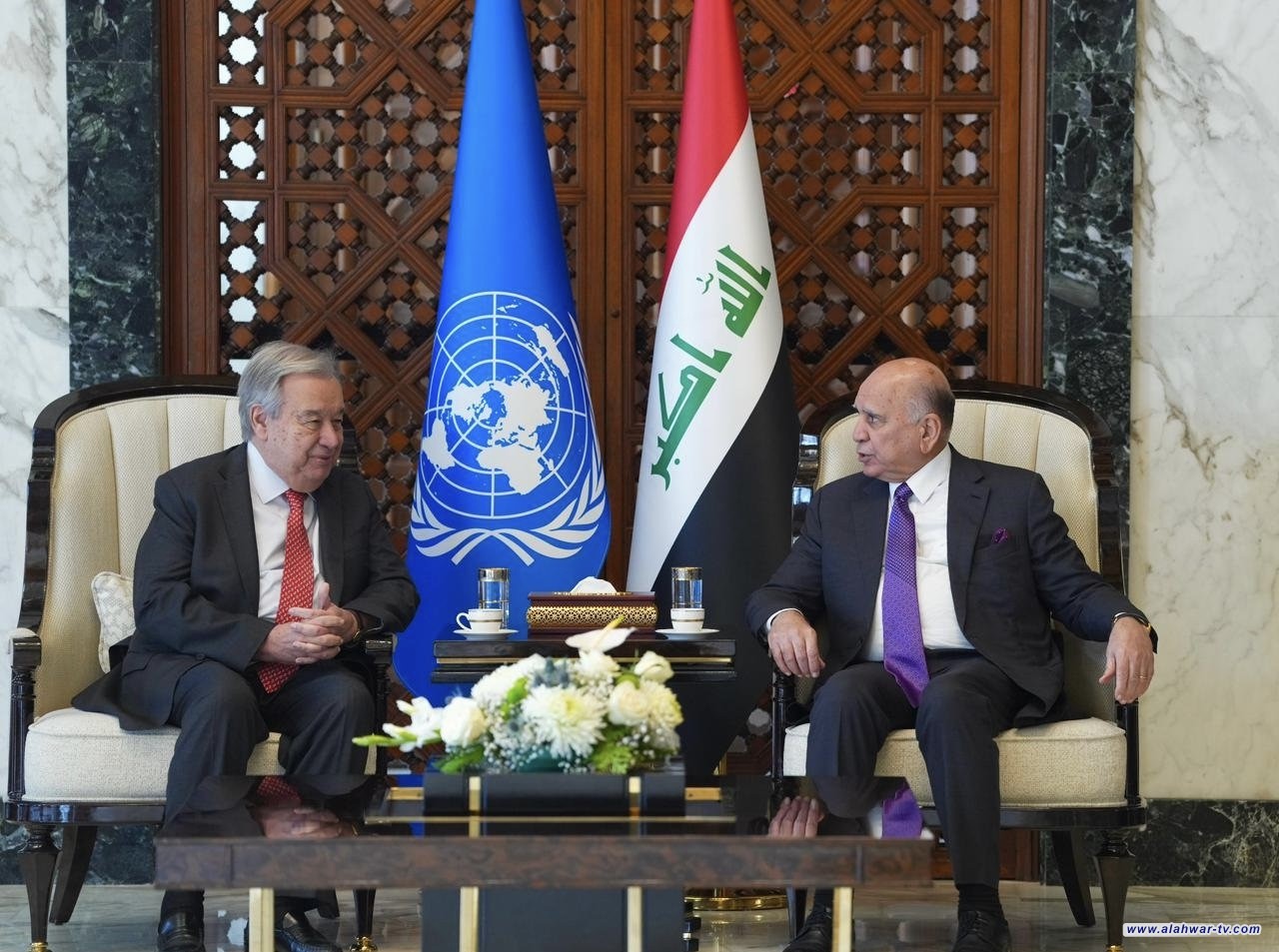 غوتيريش يعرب عن اعتزازه بالتعاون القائم مع العراق