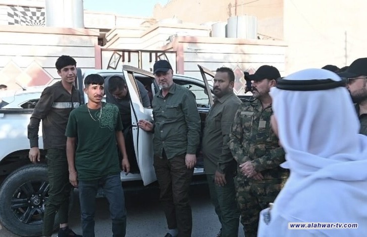 الحشد الشعبي يحرر مواطناً مختطفاً منذ 2014 ويعيده إلى أرض الوطن