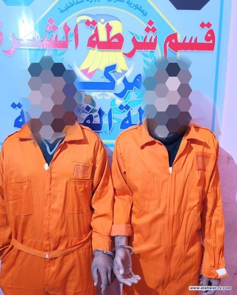 شرطة ذي قار  تلقي القبض على متهمين 2 أحدهم مطلوب بقضية ارهاب لارتكابه جريمة الدگة العشائرية في الشطرة