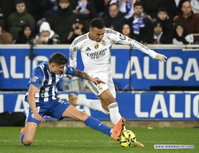 ريال مدريد يتغلب بصعوبة على ألافيس في الليجا