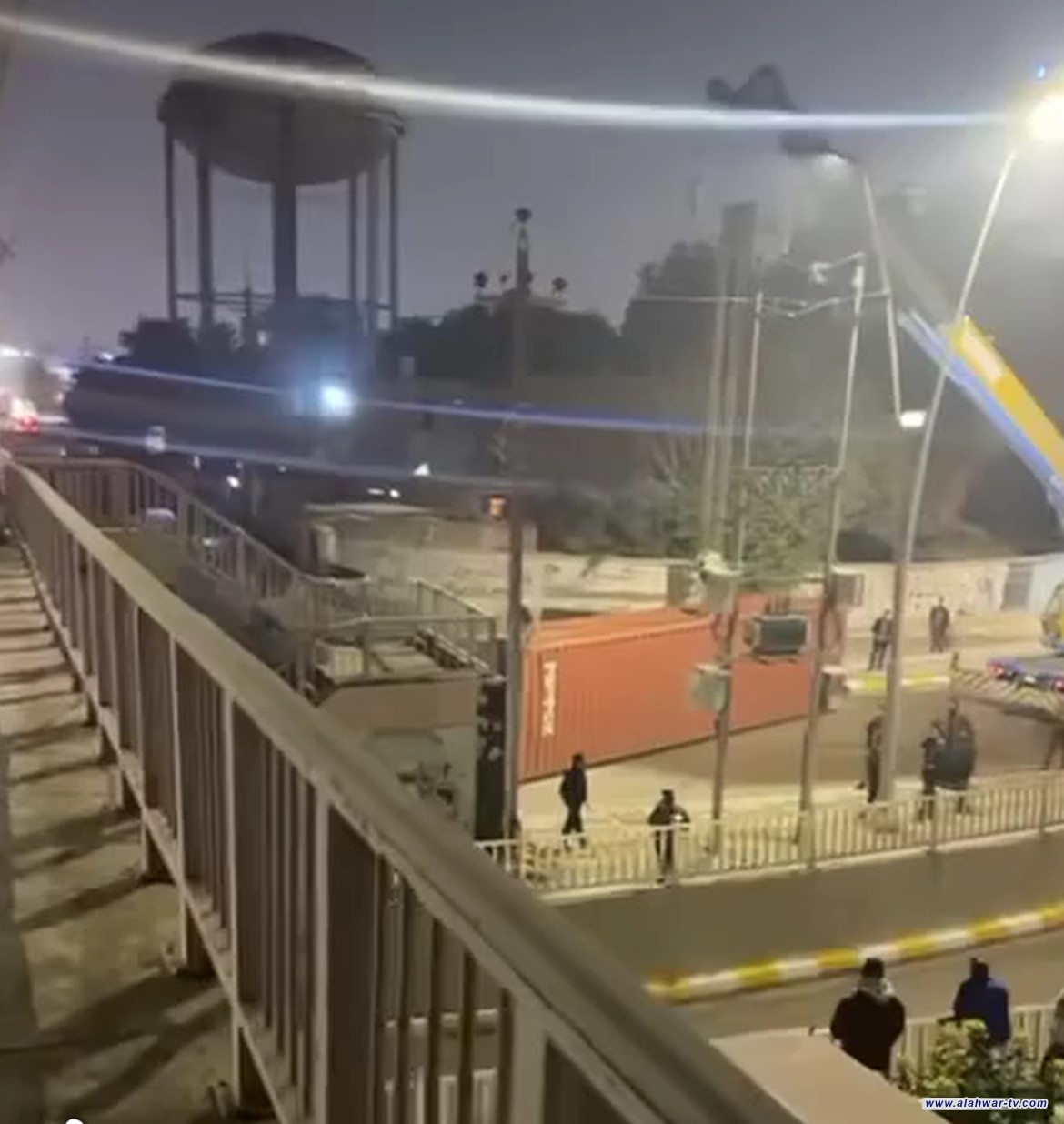 ذي قار تنفي تسجيل أضرار بشرية بحادث شاحنة تحت جسر النصر