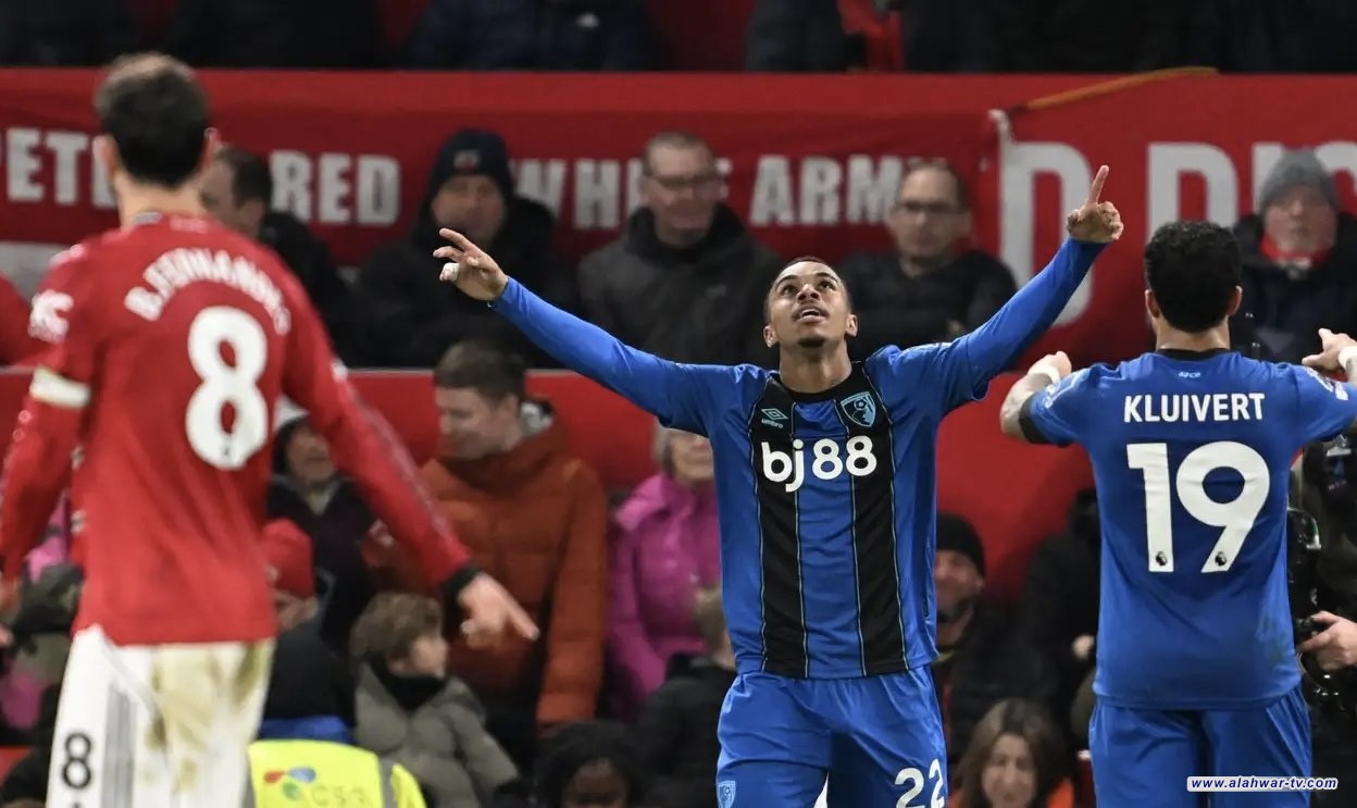 مانشستر يونايتد يتعثر أمام بورنموث بتعادل مثير في البريميرليج