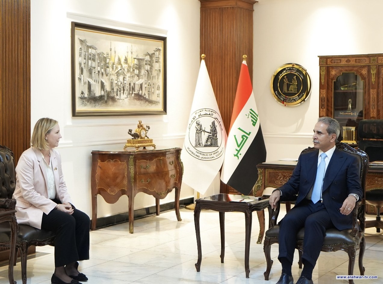 القاضي زيدان يبحث مع وفد سويدي أطر التعاون القضائي الدولي