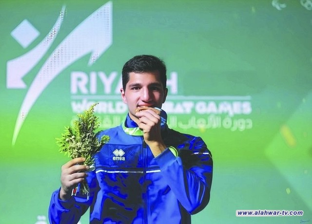 مصطفى رعد: ذهبية آسيا تحفزني على مواصلة الإنجازات