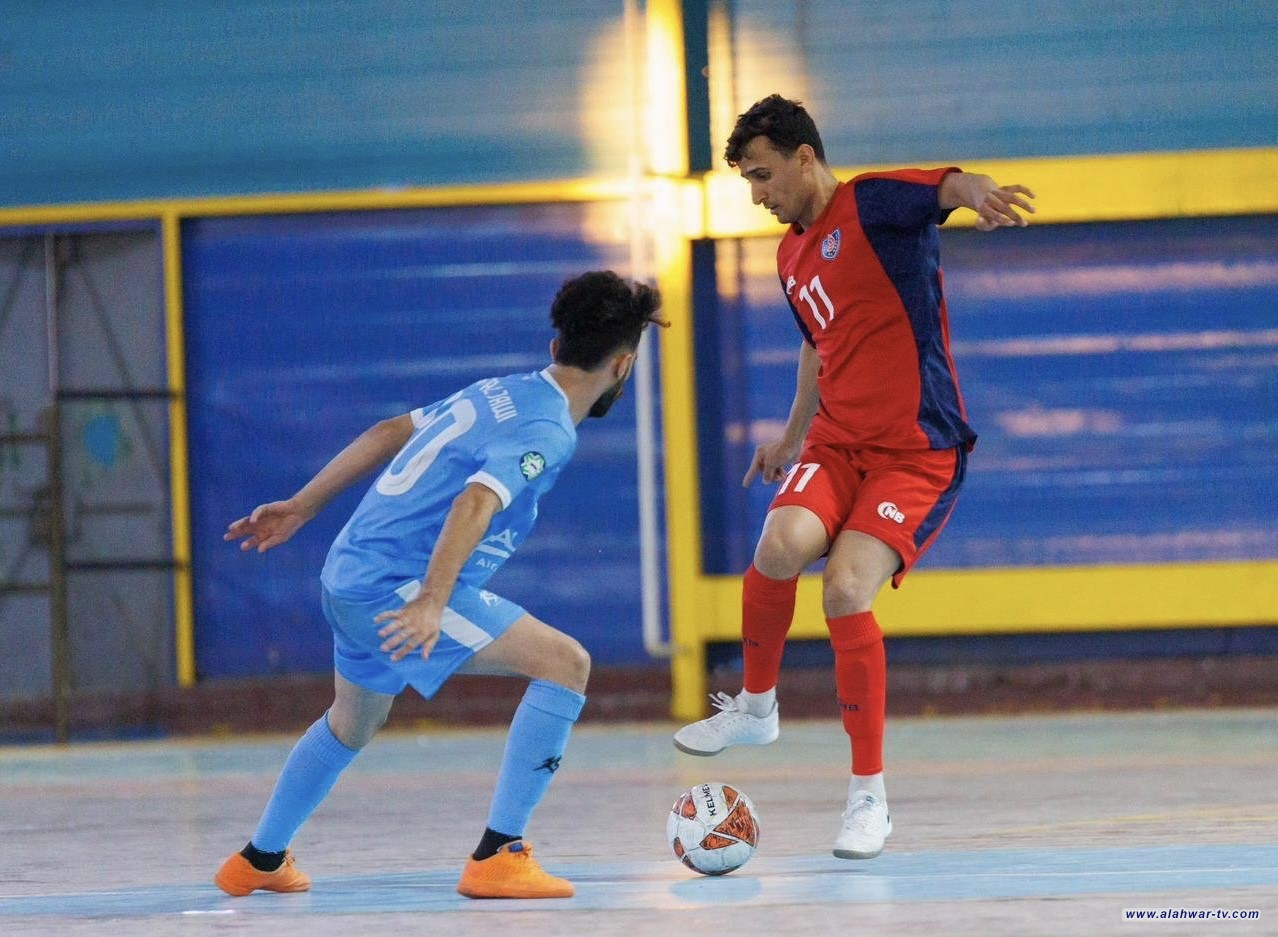 آليات الشرطة والحشد الشعبي يحققان الفوز في دوري المحترفين لكرة الصالات